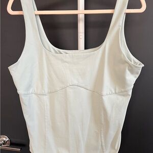 Women's Light Green Sleeveless Top